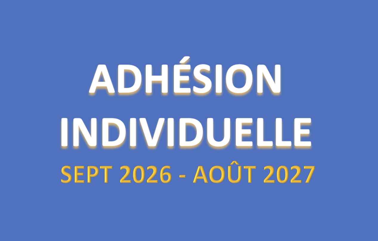 Adhésion individuelle