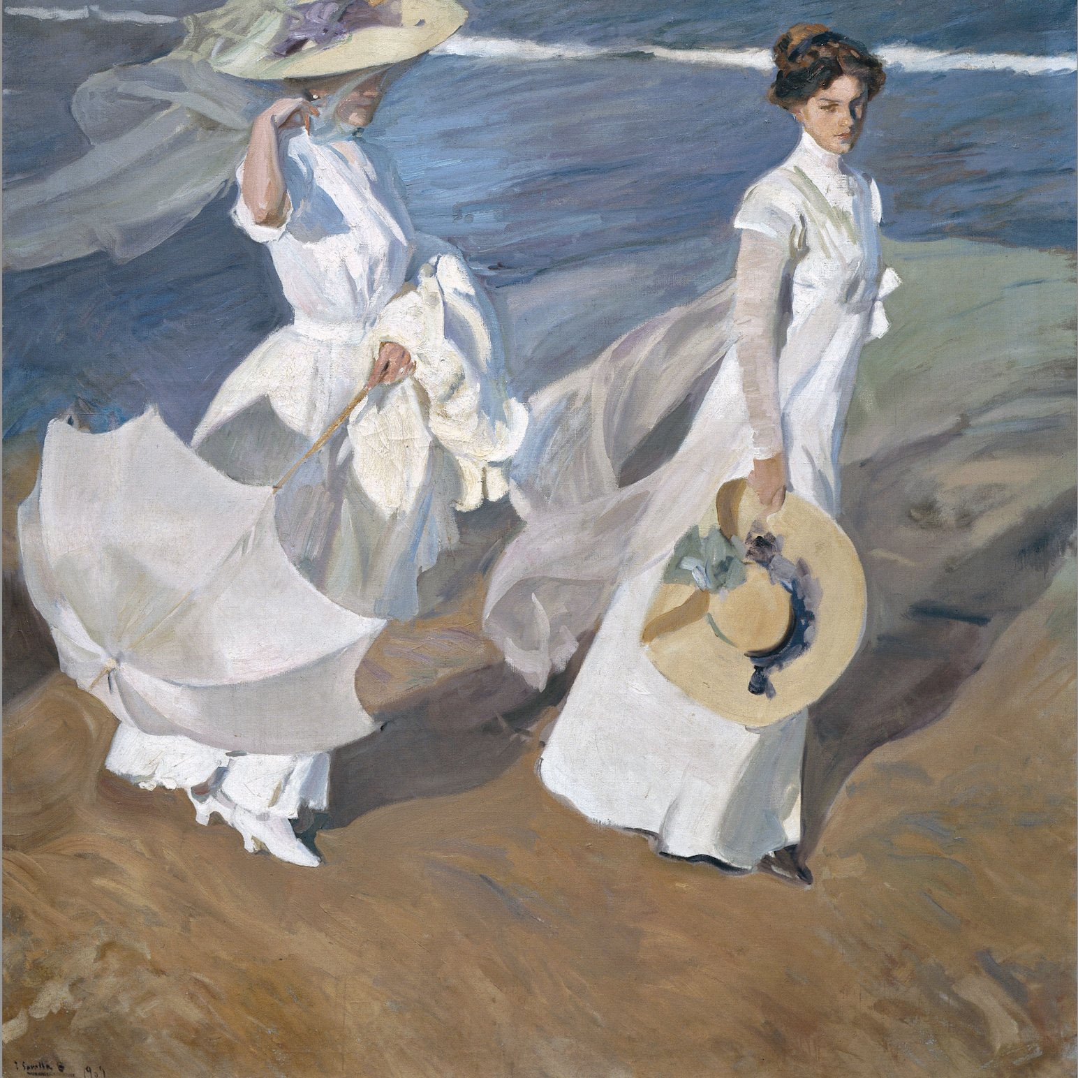 Joaquin Sorolla  & Peder Severin Krøyer, peintres de la lumière habitée
